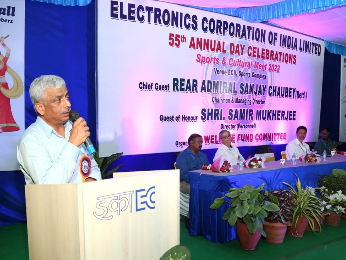 ECIL 55th Formation Day; Achieved Many Milestones in Developing Strategic Electronics