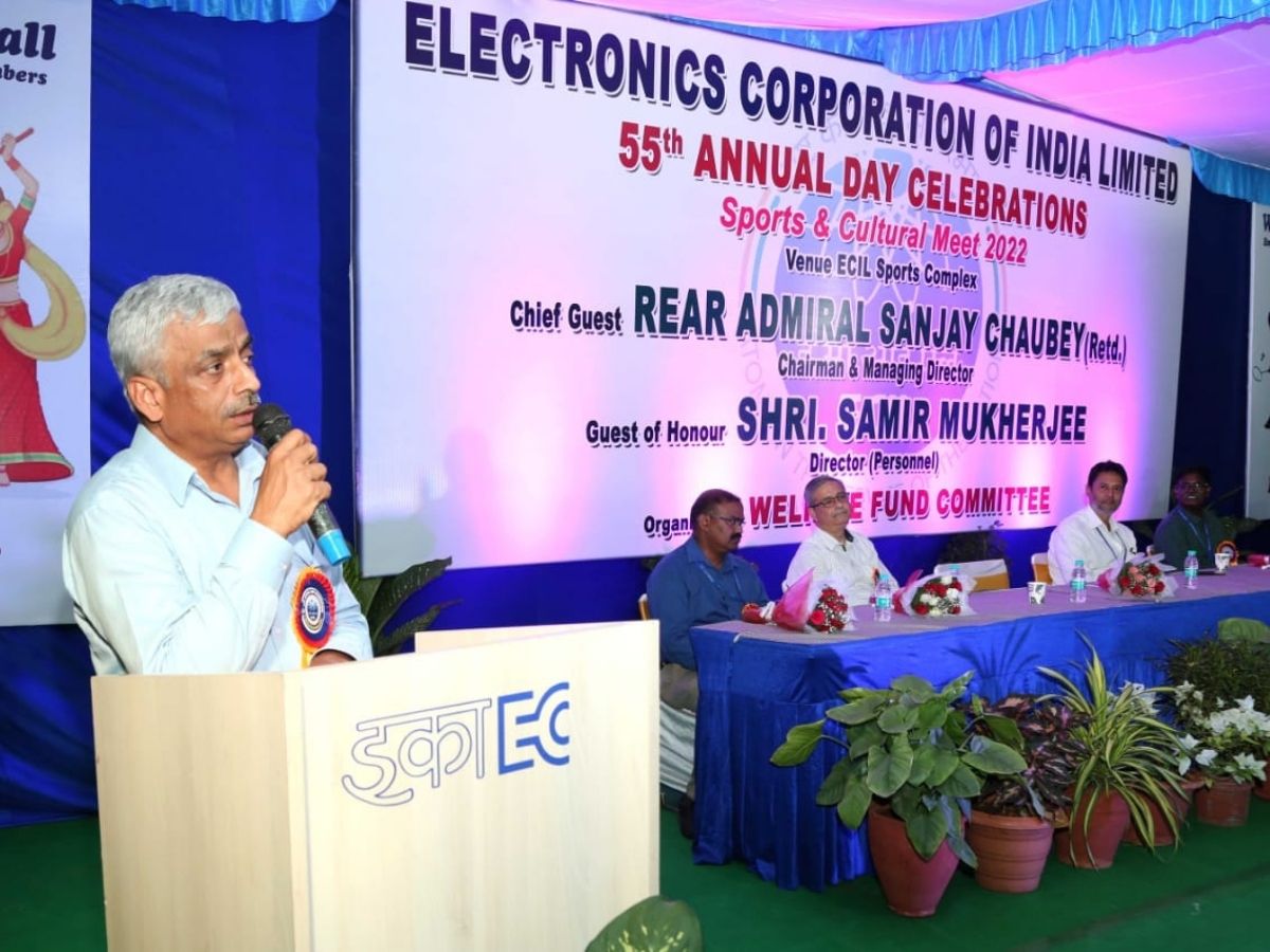 ECIL 55th Formation Day; Achieved Many Milestones in Developing Strategic Electronics