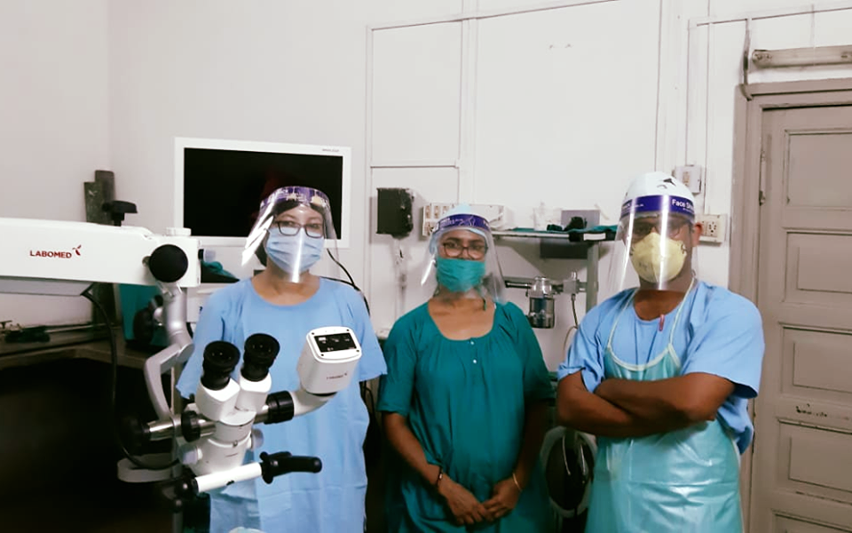 ECL installs state of the art ENT operating microscope