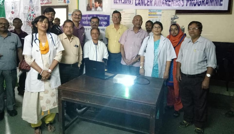 World Diabetes Day celebration at Medical OPD at Central Hospital Kalla 