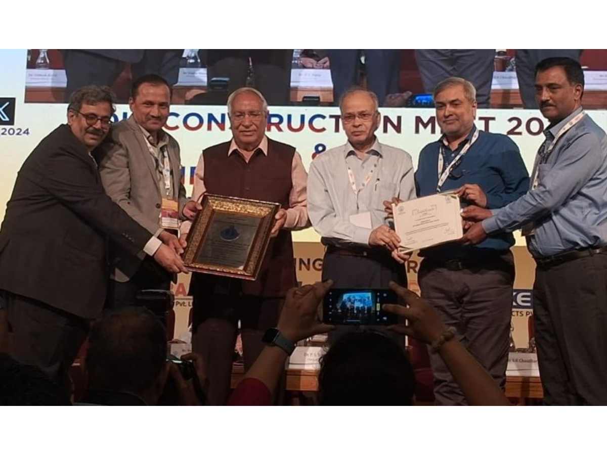 EIL conferred with CIDC Vishwakarma Award