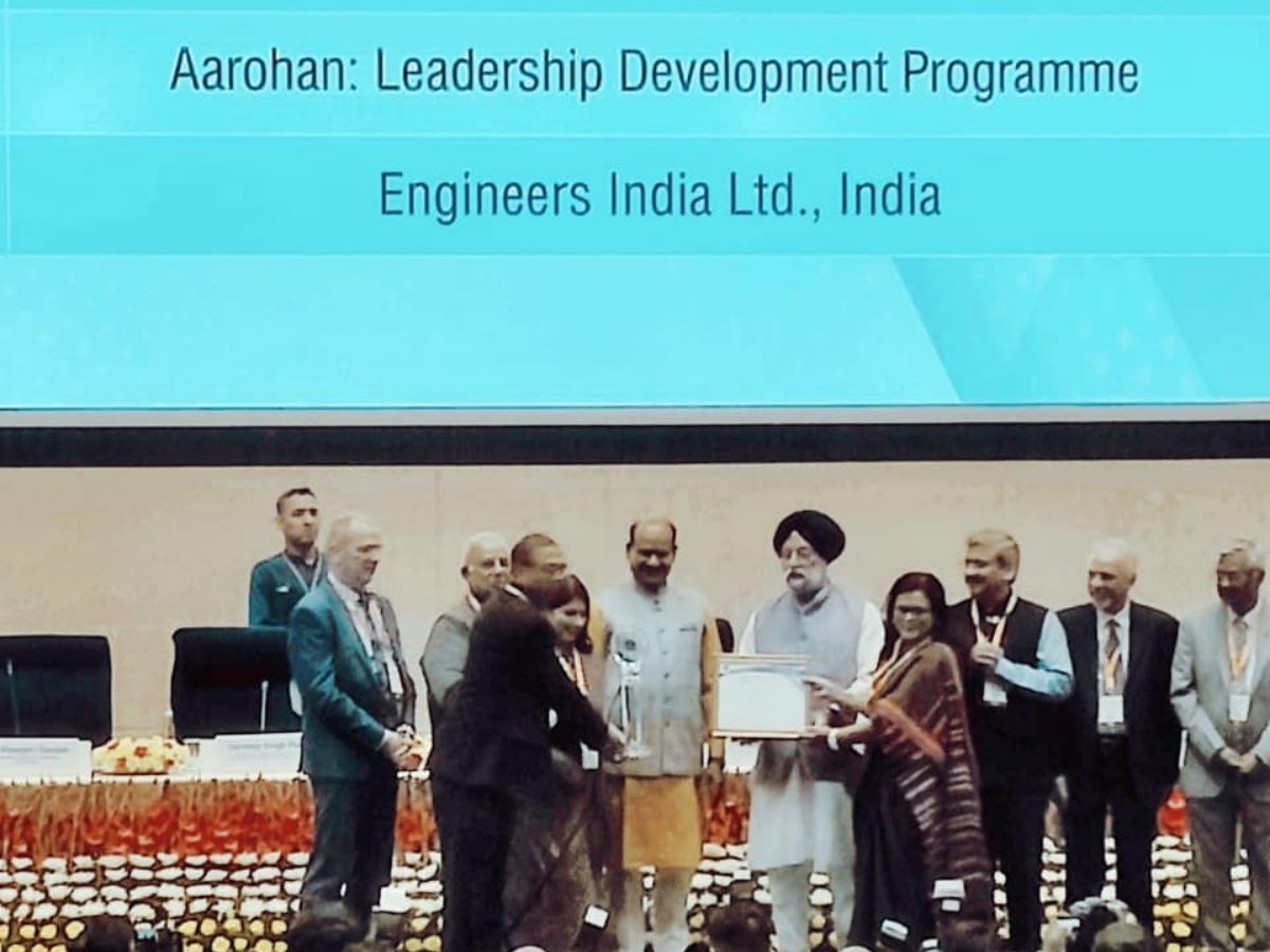 EIL awarded IFTDO Global Award for Aarohan Leadership Development Programme