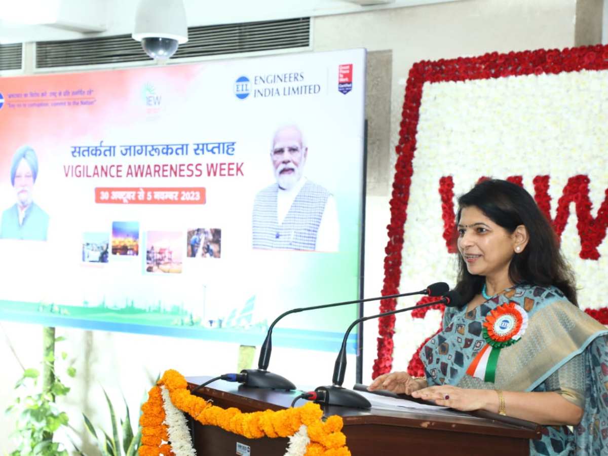 EIL inaugurates week-long celebration of Vigilance Awareness Week 2023
