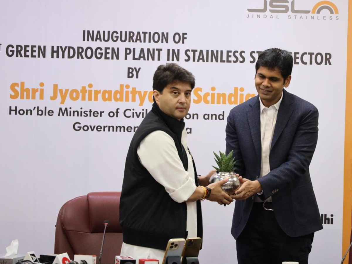 India's first green hydrogen plant in stainless steel inaugurated in Hisar