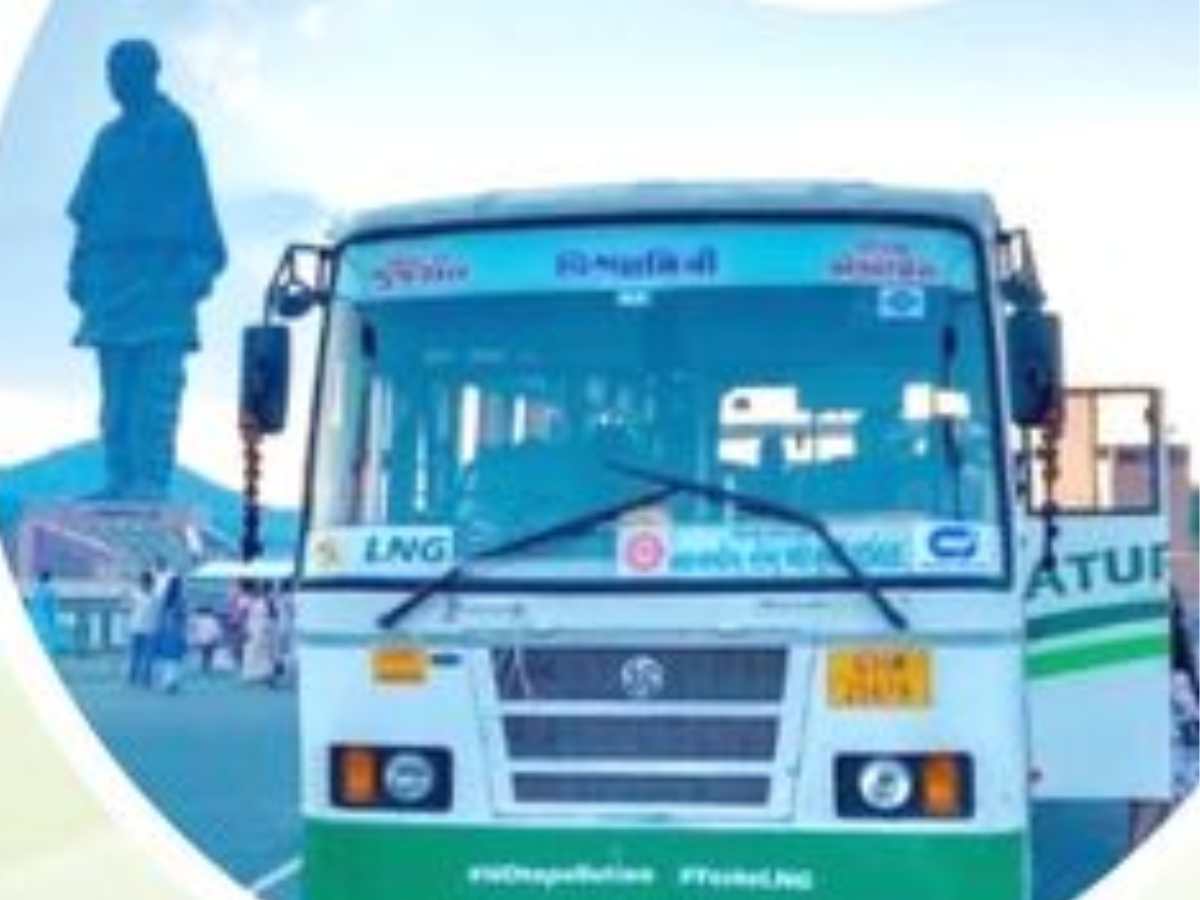 GAIL's 3 GSRTC Diesel buses converted to LNG: Read More