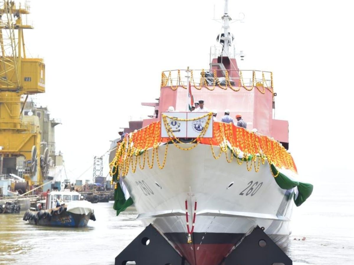 Goa Shipyard backed Fifth FPV ‘Achal’ Launched for ICG
