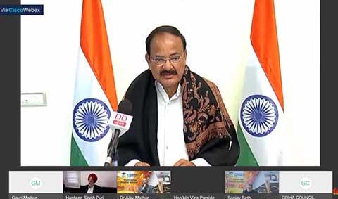 Accelerate the process of total decarbonisation of the built environment: Shri M. Venkaiah Naidu