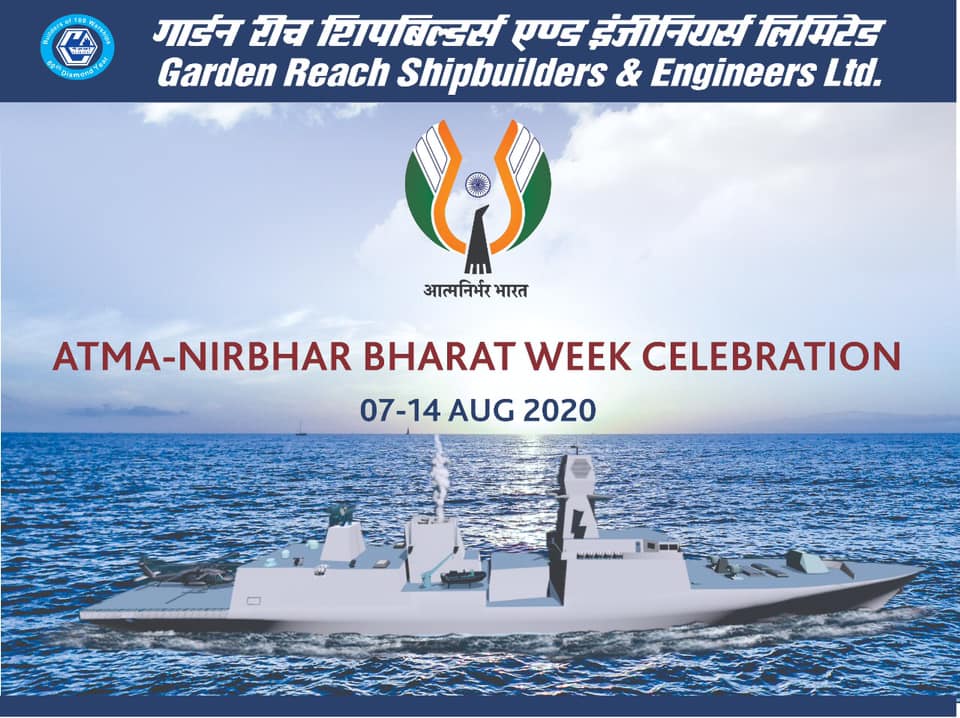 GRSE Celebrate Atmanirbhar Week