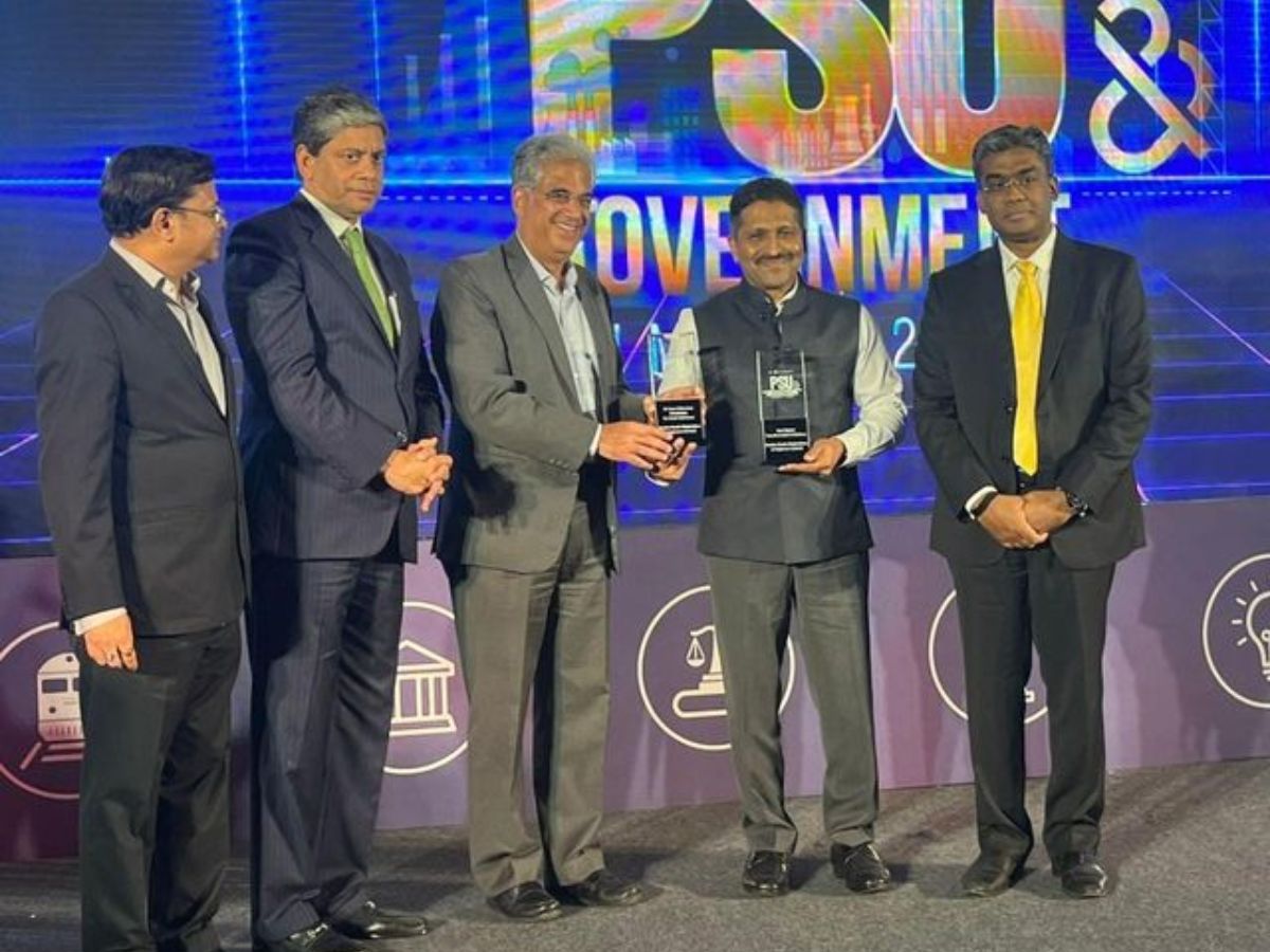 GRSE conferred with India's Top PSU Award in Digital Transformation category