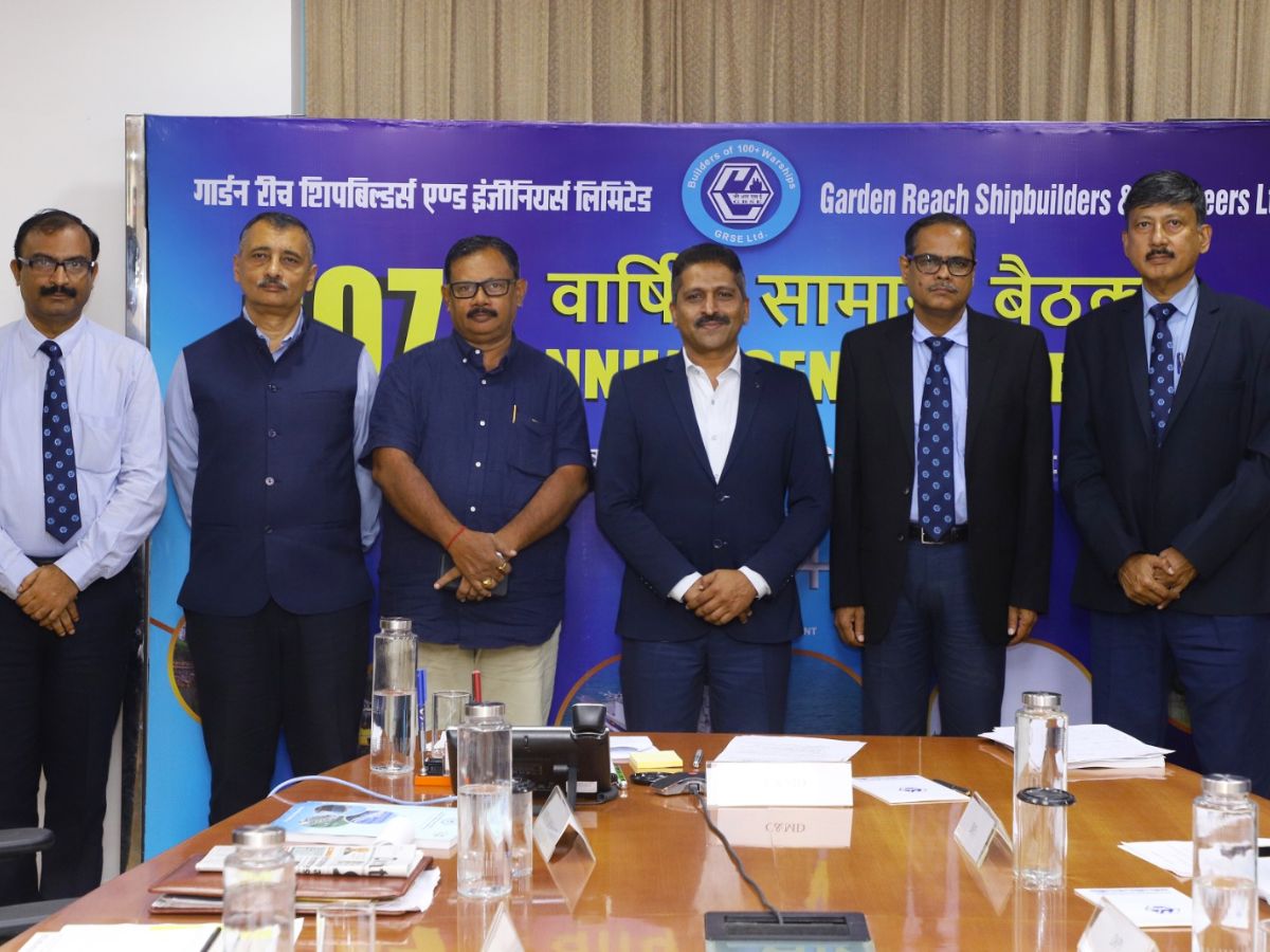 GRSE holds 107th Annual General Meeting; approves additional Dividend of Rs. 0.70
