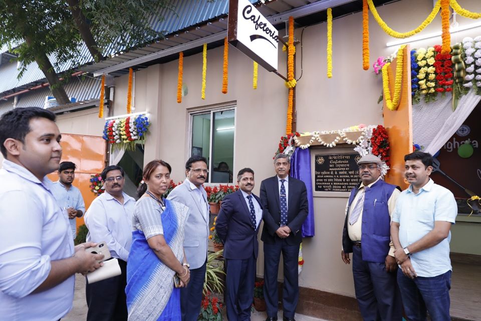 GRSE CMD inaugurated Cafeteria