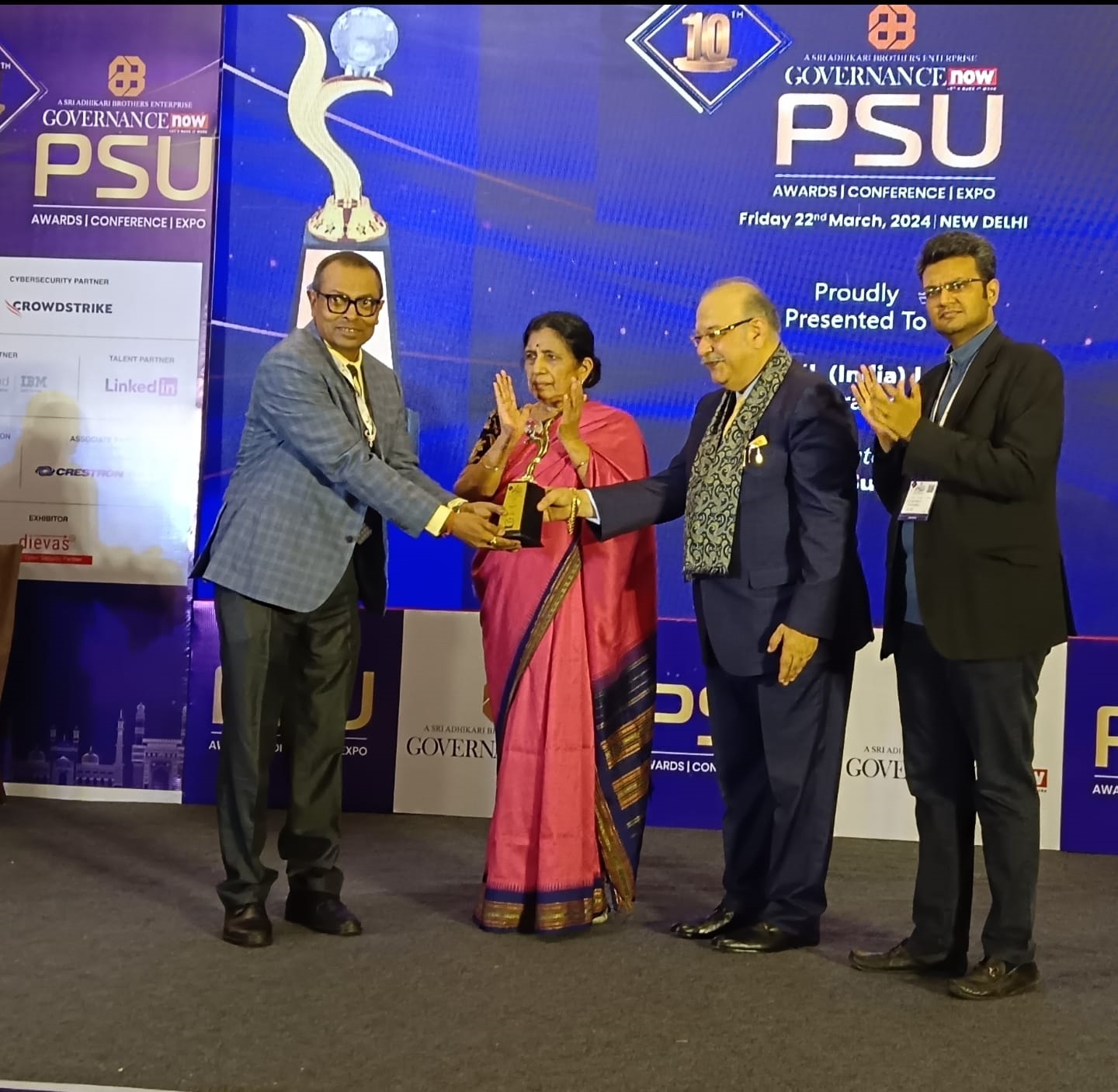 grse bags governance now psu awards in ‘communication outreach’ for five years in a row: also bags awards in nation building & reskilling of employees categories