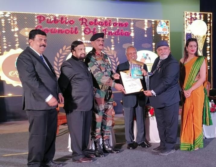 Shri G S Bawa honoured with prestigious PRCI hall of fame award 