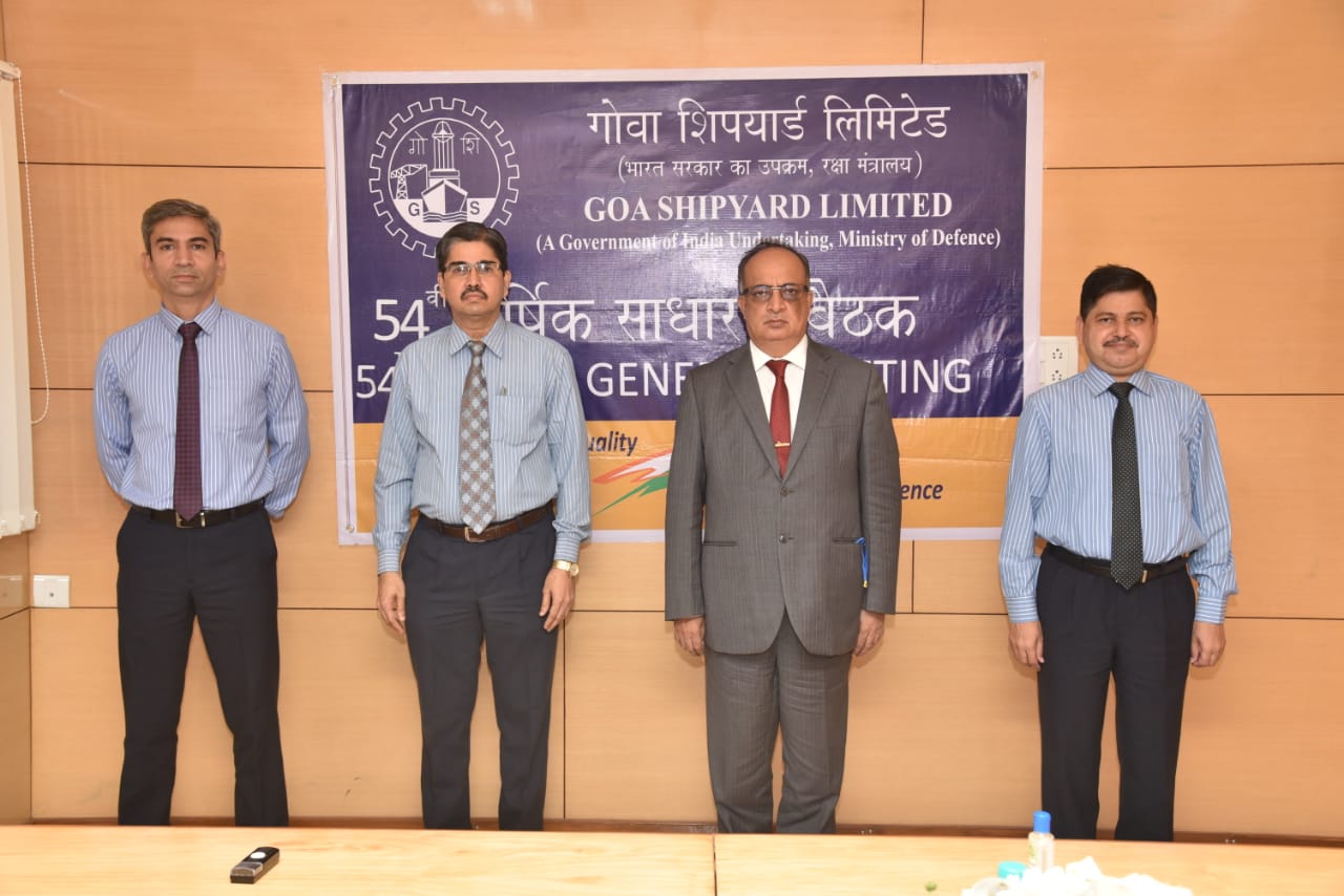 Goa Shipyard Limited Conducted its 54th Annual General Meeting 