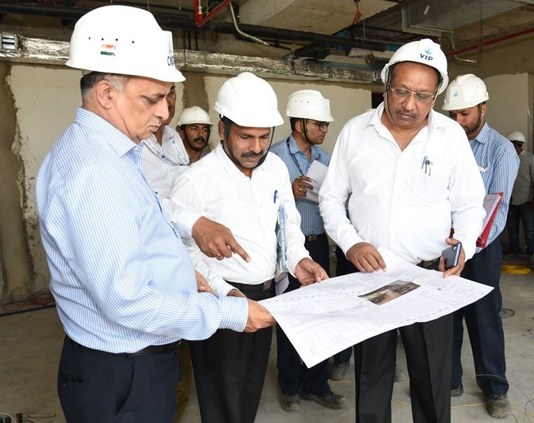 Shri P K Gupta CMD NBCC Ltd  visited GSL