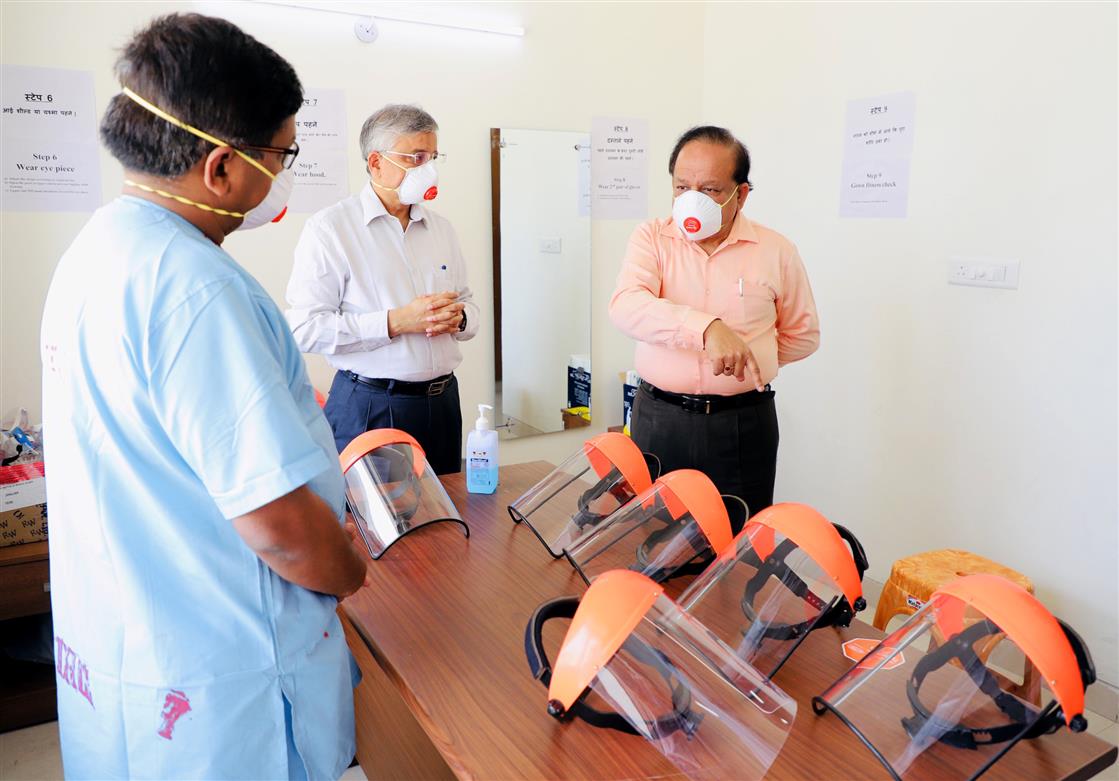 Dr. Harsh Vardhan takes stock of preparedness to overcome COVID-19