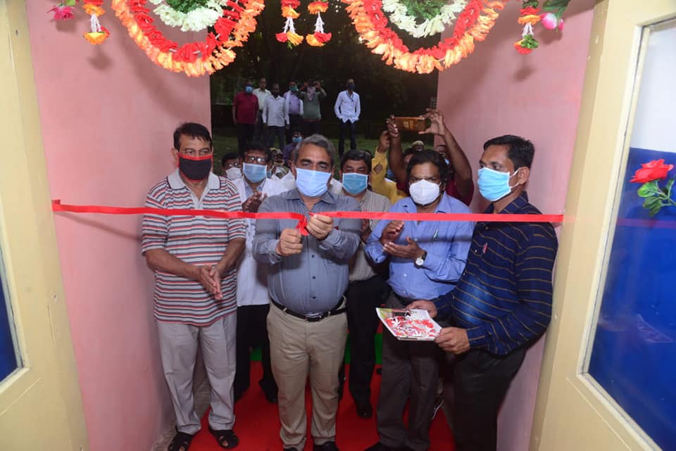 Shri Vinay Kumar Singh GM HCL inaugurated COVID-19 t MCP hospital