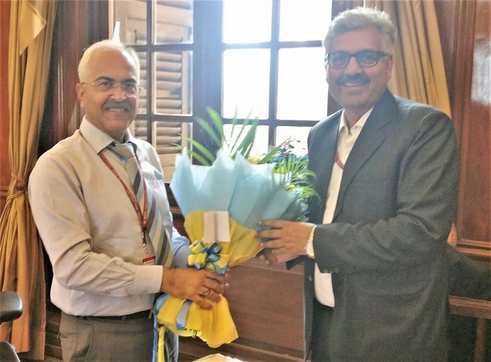 CMD NHPC Meets Home Secretary Govt. of India