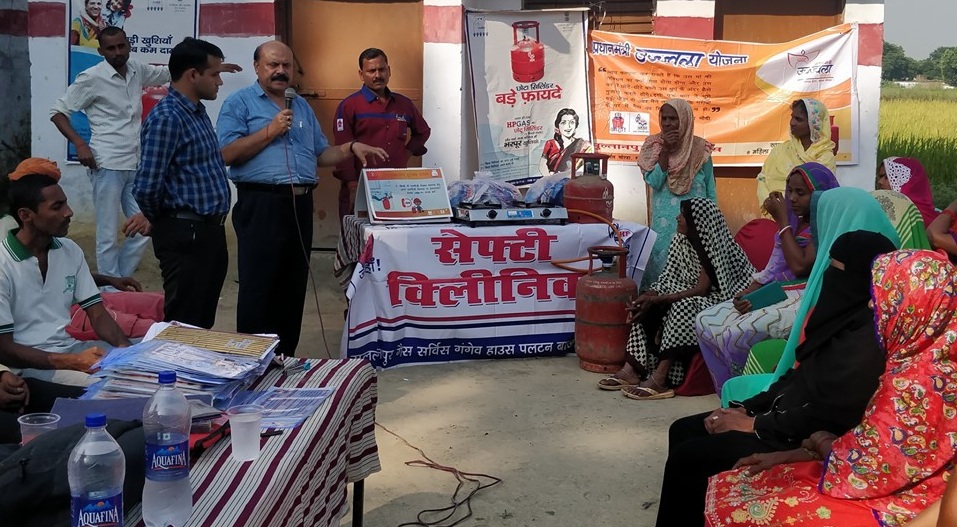 HPCL conducted Gas Service Safety Clinic at Sultanpur