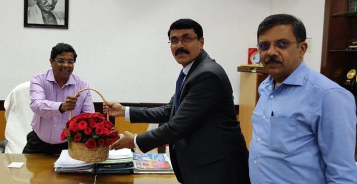 Shri M Nagaraj DCP HUDCO visited Chennai