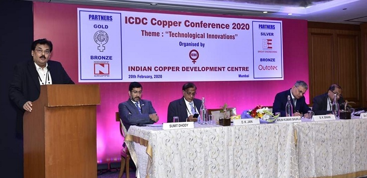 CMD HCL Inaugurates ICDC Copper Conference 2020