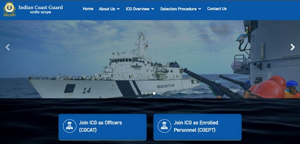 ICG launches recruitment website for officers; Know More