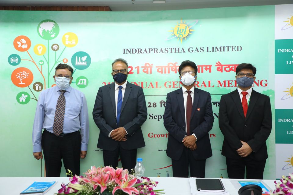 21st Annual General Meeting of Indraprastha Gas Limited