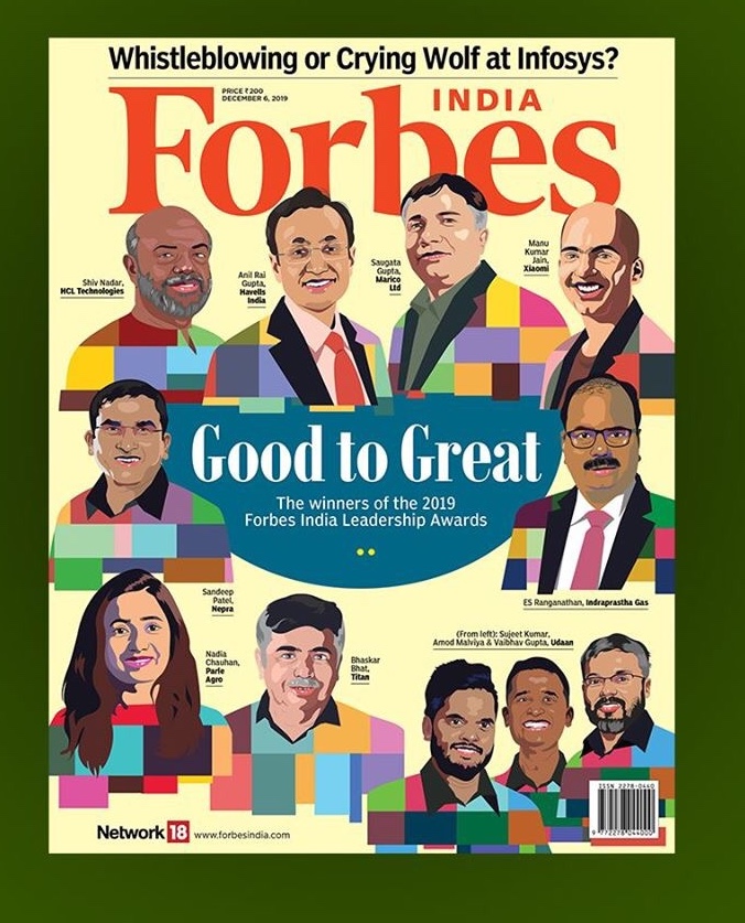 IGL features among the august winners of Forbes India Leadership Awards 2019