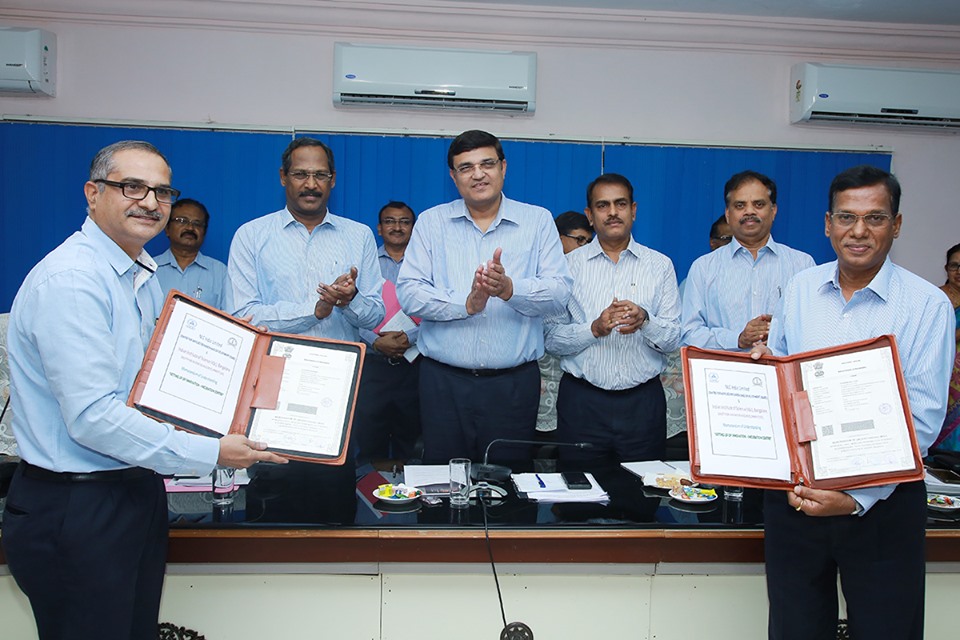 NLCIL signed MoU with Iindian Institute of Science