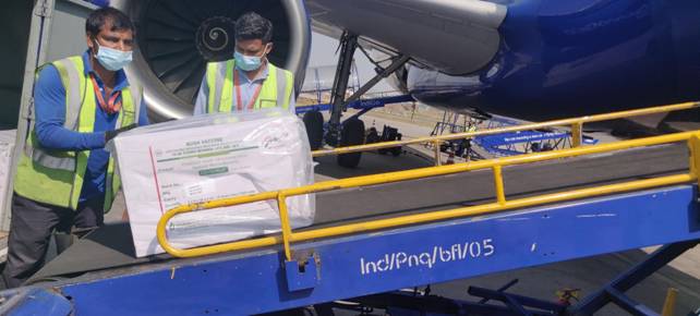 Pune Airport transports over 10 crore doses of vaccines across the country since Jan 2021