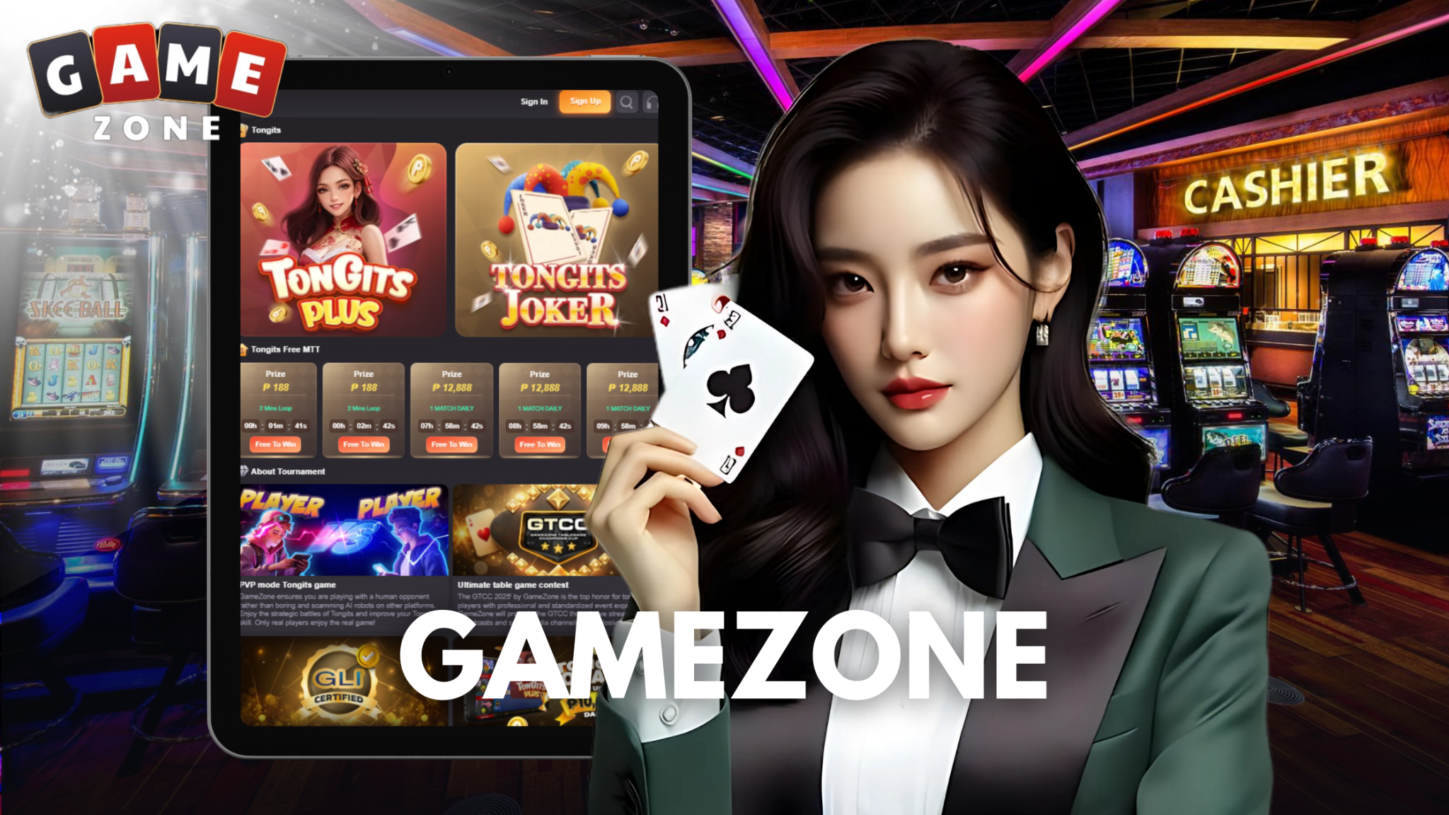 Experience These Three Online Casino Classics with GameZone