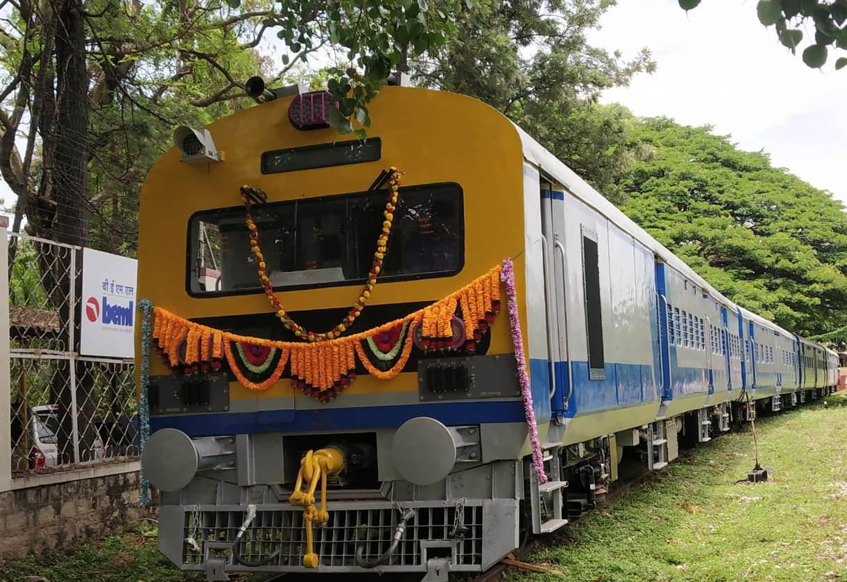 BEML Suburban Train Mainline Electric Multiple Unit For Indian Railways