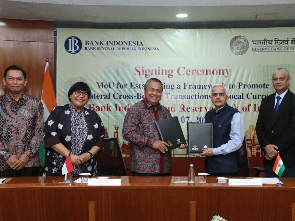 India and Indonesia tied up to promote local currencies for cross-border transactions