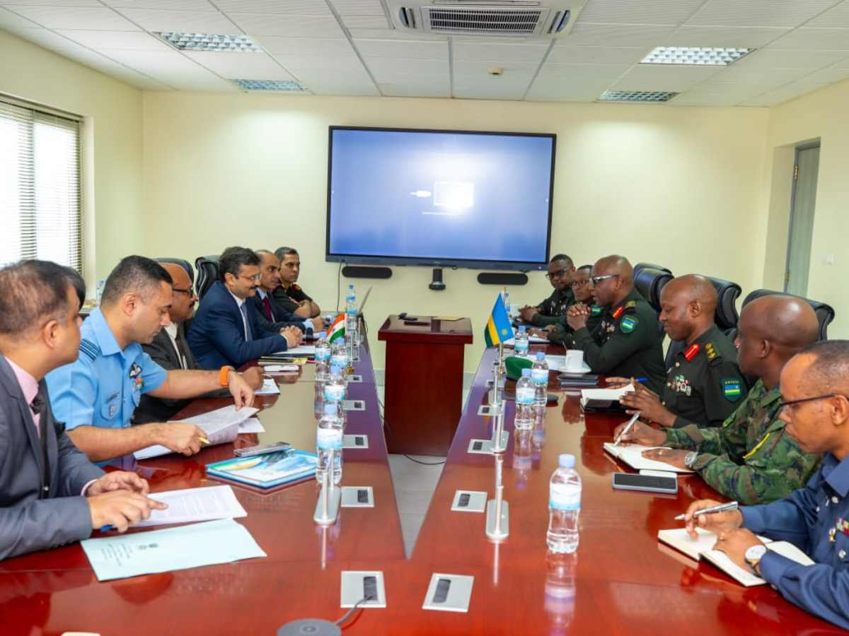 India and Rwanda hold maiden defence cooperation meeting