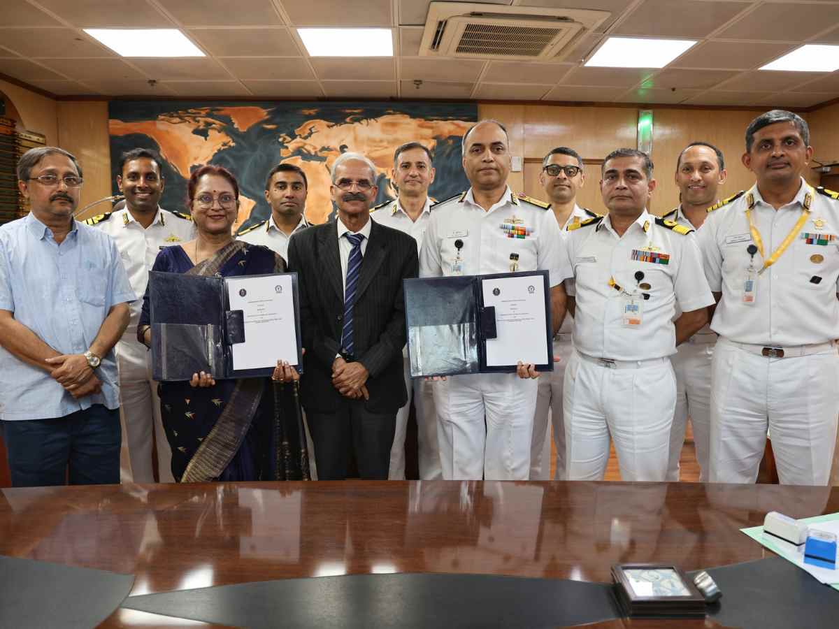 Indian Navy signs MoU with IIT Kharagpur