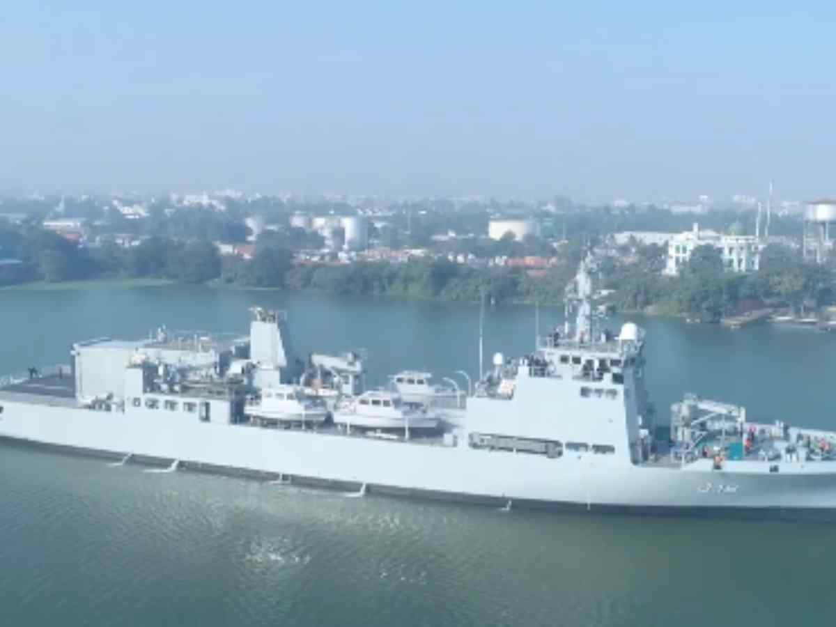 INS Sandhayak first Survey Vessel Large ship commissioned into Indian Navy to strengthen Indo-Pacific region