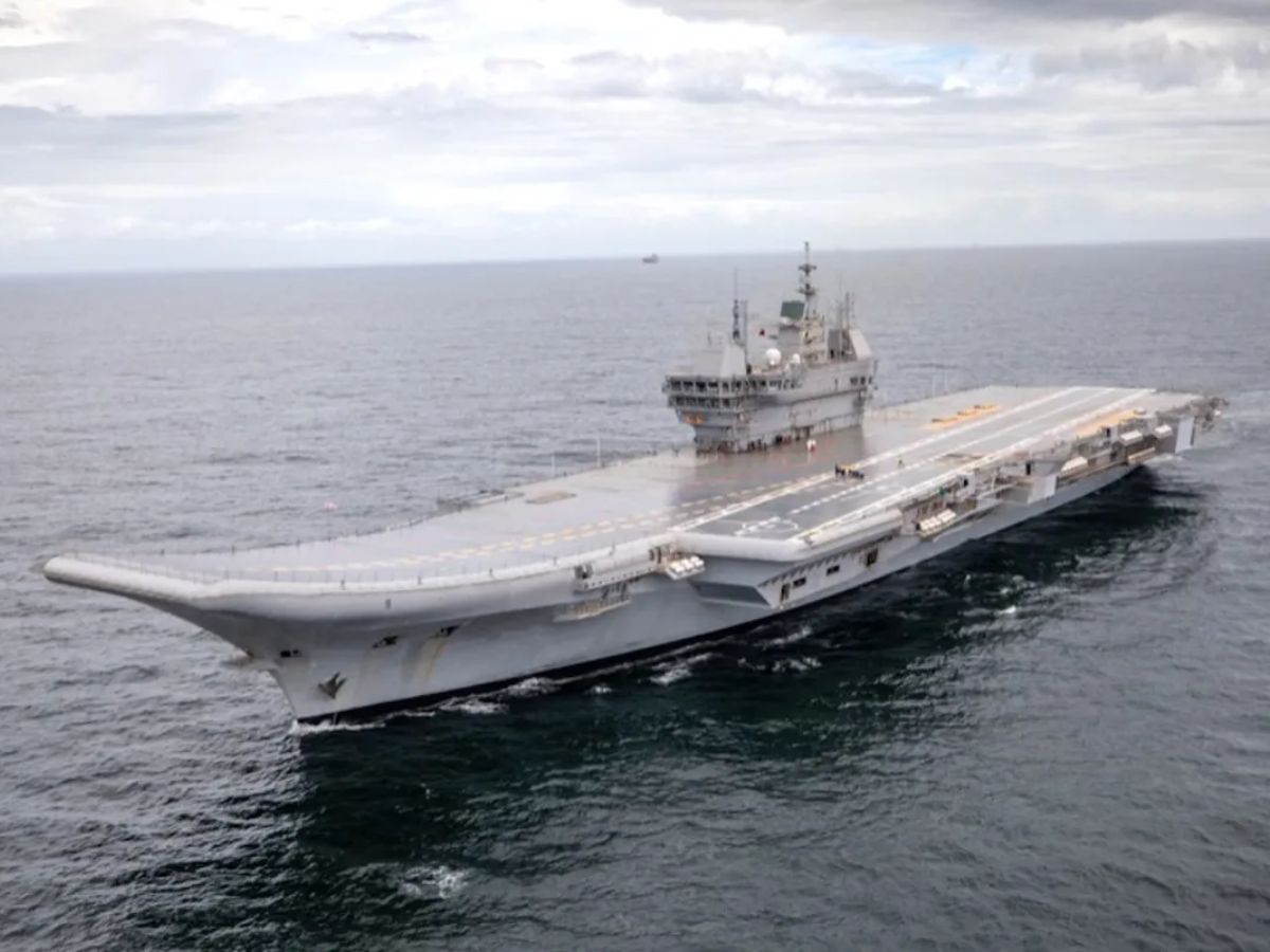 INS Vikrant: SAIL supplied 30000 Tonnes of DMR Plates