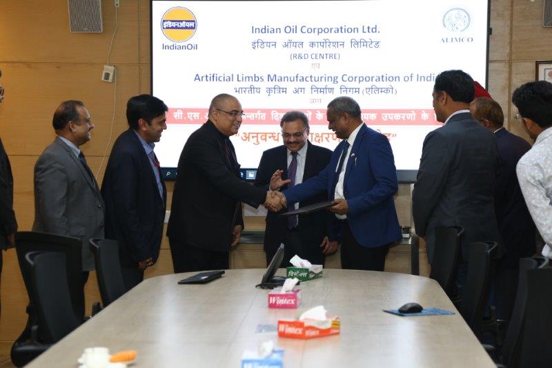 IOC signed Mou with R and D Centre and ALIMCO