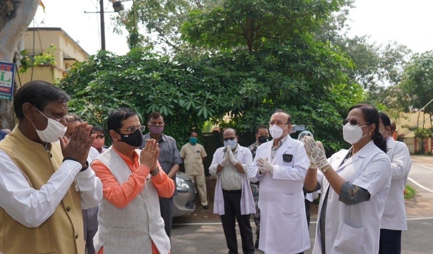 Honble Minister Visits Central Hospital Ranchi