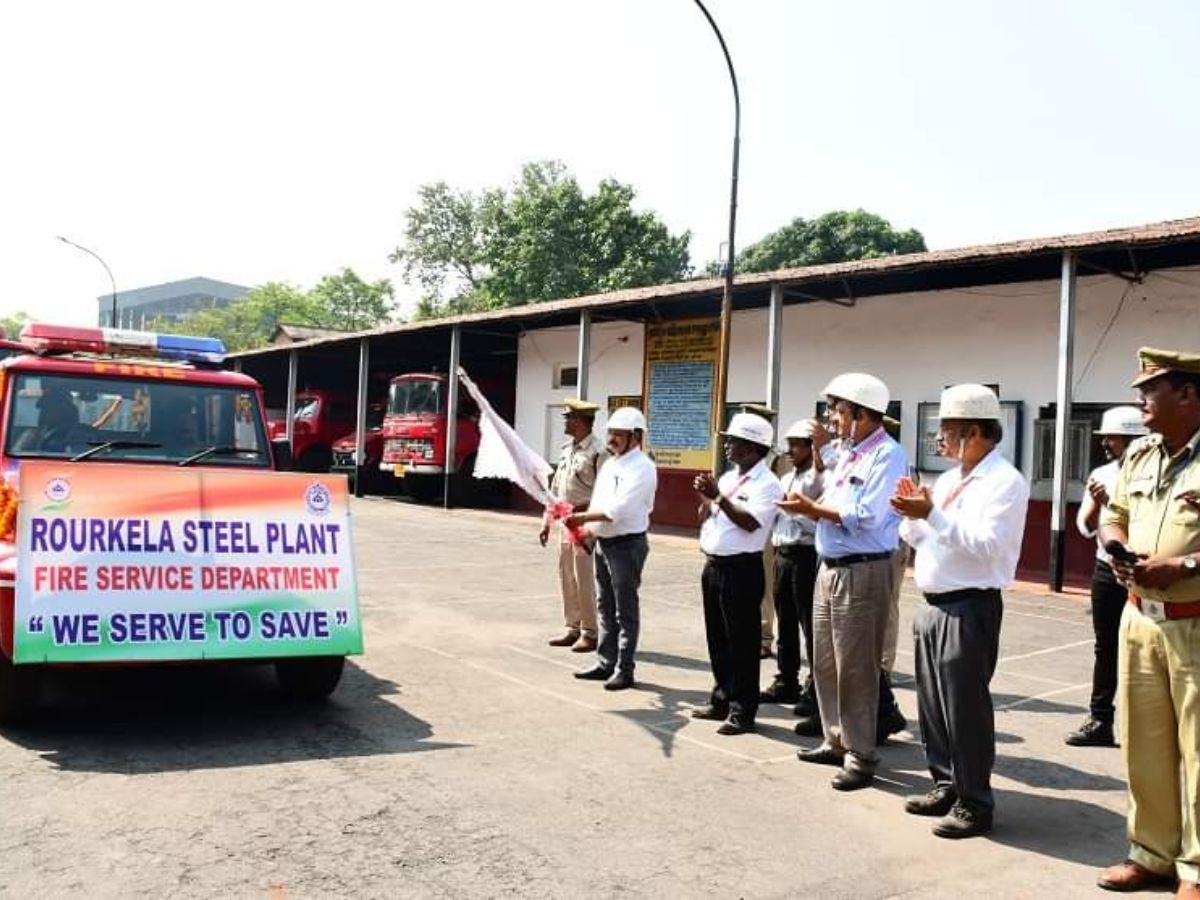 Massive Fire Safety Awareness Drive organised by SAIL, Rourkela Steel Plant