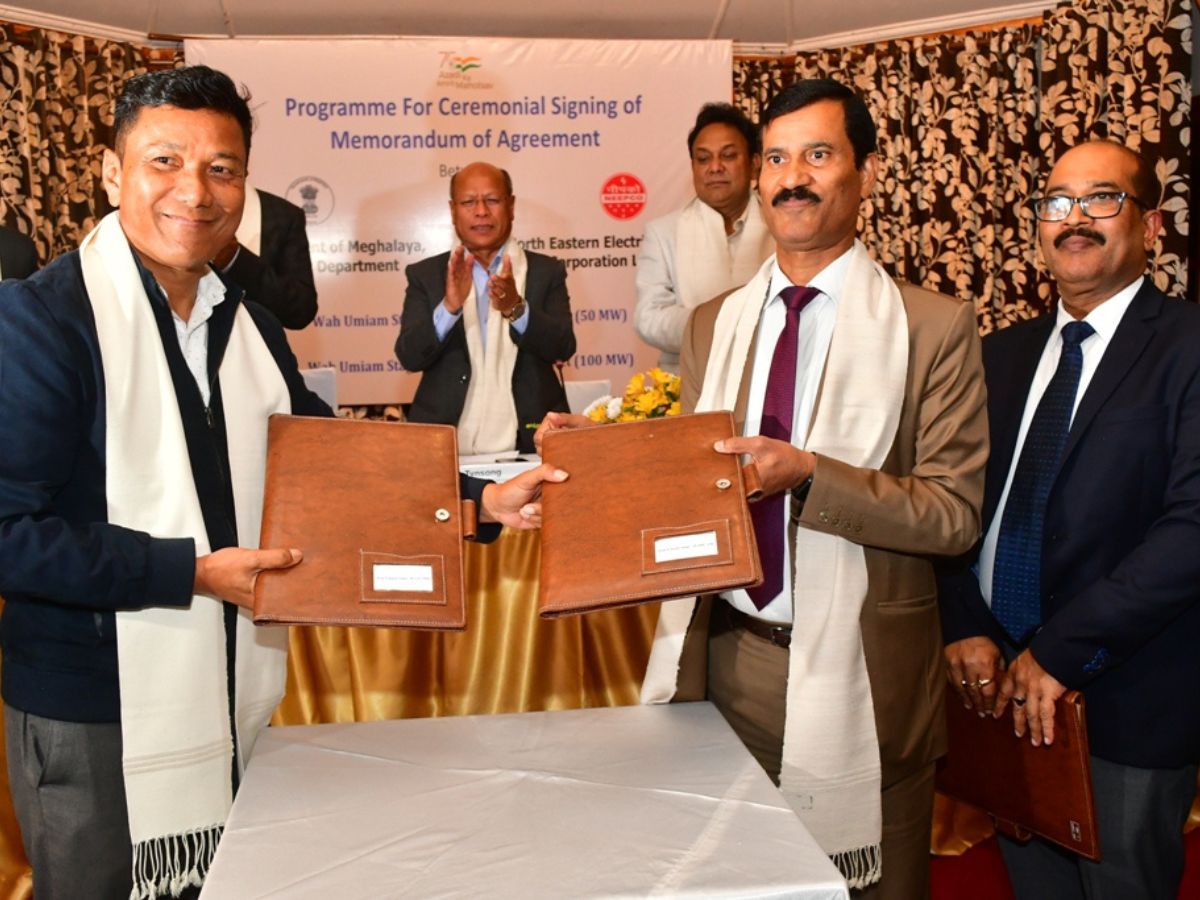 NEEPCO signed agreement with Meghalaya Govt to benefit state greatly