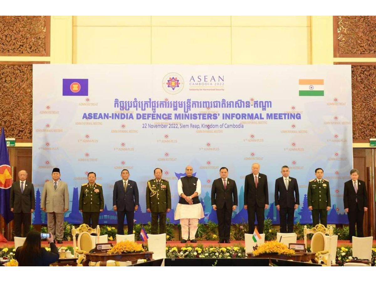 Rajnath Singh participates in 9th ASEAN Defence Ministers’ Meeting plus in Cambodia