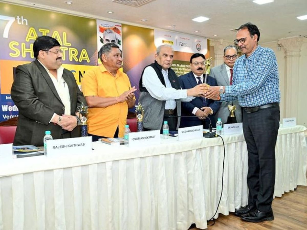 NBCC bagged award for Best Public Sector Enterprise impacting Market Infra Economy