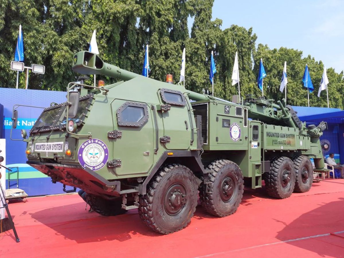 DRDO tests mounted gun system