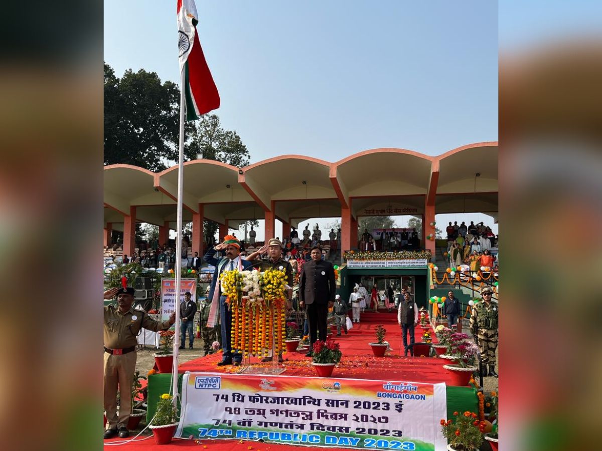 NTPC Bongaigaon celebrates 74th Republic Day with patriotic fervour