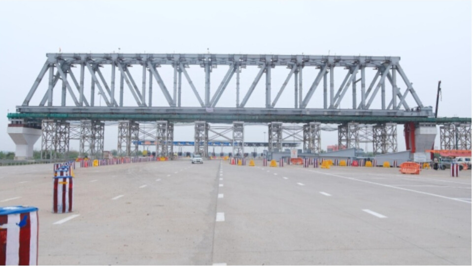 NHSRCL unveils steel bridge on Delhi-Mumbai national expressway for the Bullet Train project