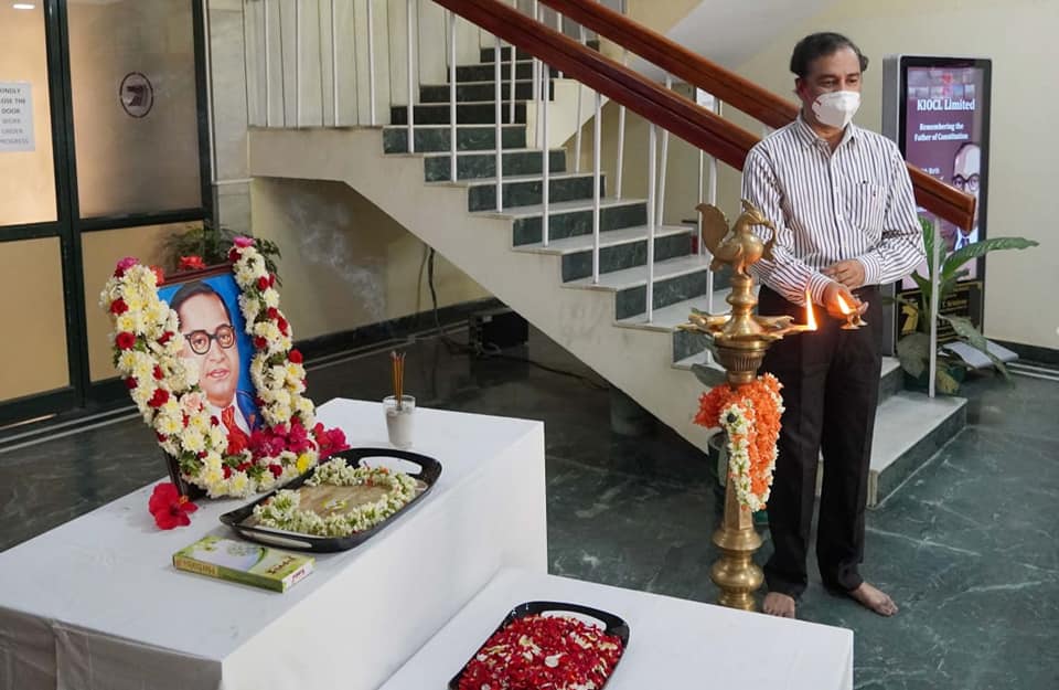 KIOCL celebrates Ambedkar Jayanti