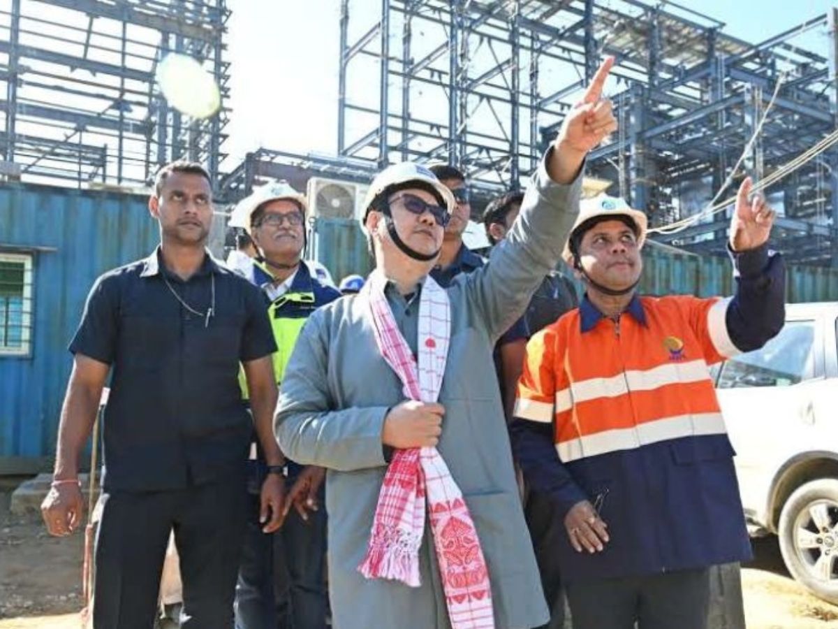 Minister for Law & Justice Kiren Rijiju visited Numaligarh Refinery Project Site; interacts with officials