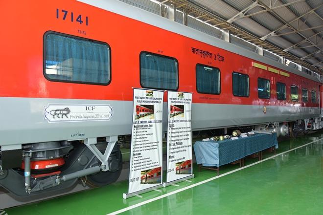 Make in India LHB coaches that enhance passengers safety