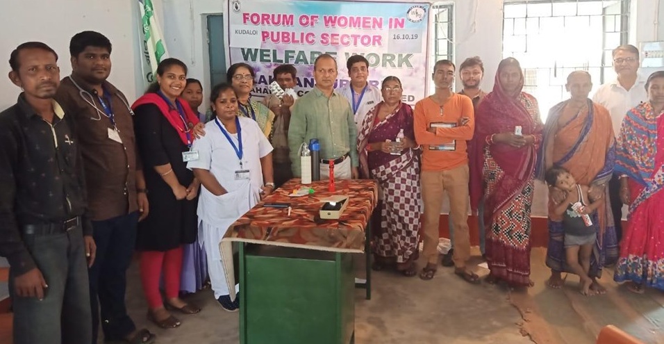 Mahanadi Coalfields Limited has organized a Health Check Up Camp